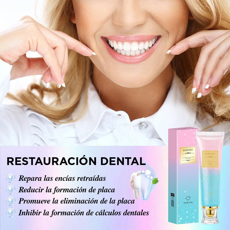 Pasta Dental Vivauna con Niacinamida Blanqueadora – Blanquea Efectivamente los Dientes, Protege el Esmalte Dental, Aliento Fresco 24 Horas, Fórmula Sin Flúor, Ideal para Dientes Sensibles