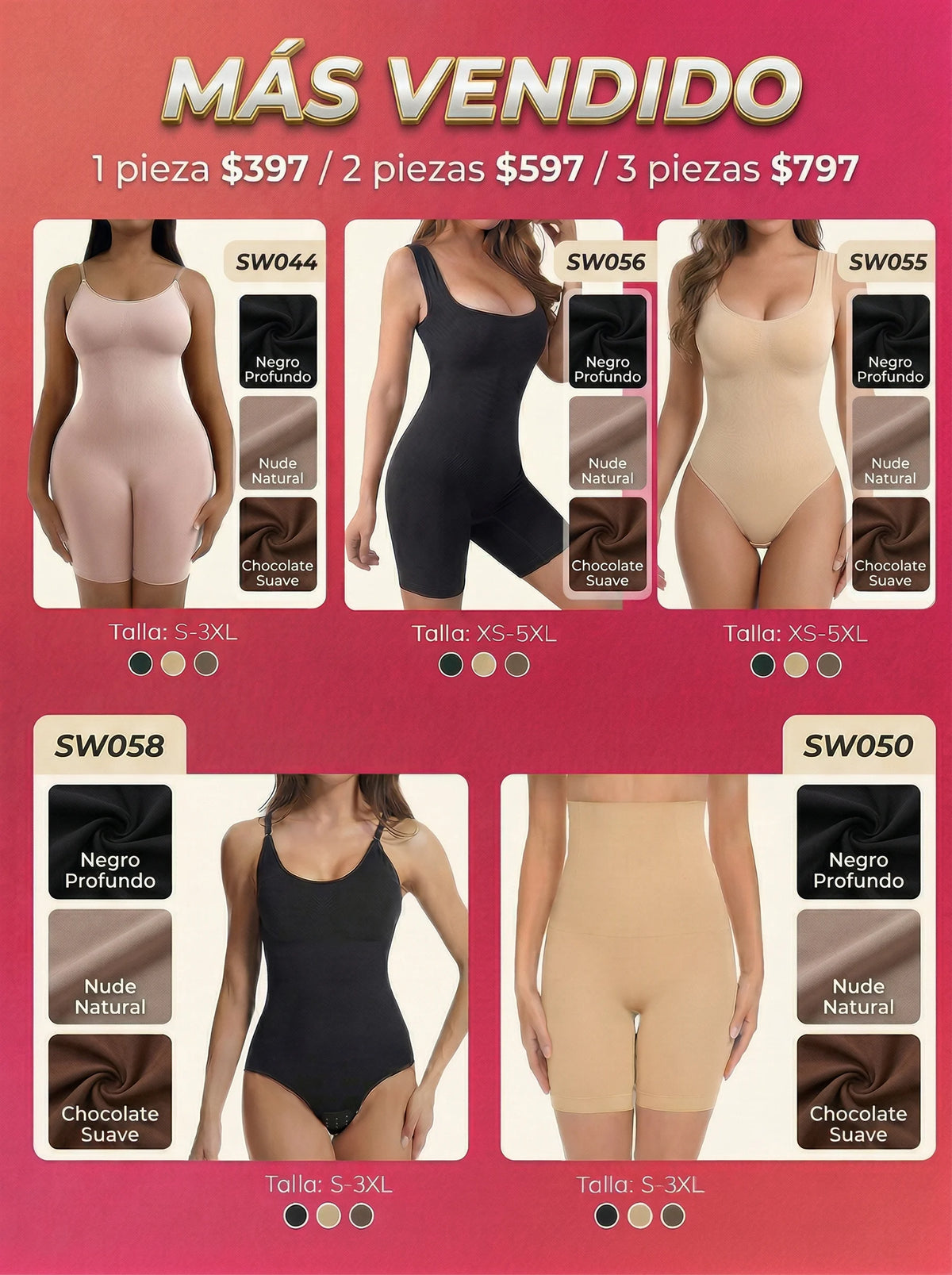 Faja Colombiana Short Abdominal* (SW050)