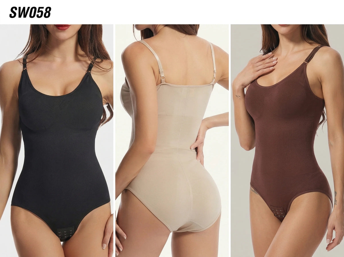 Faja Colombiana Body Ajustable Sin Piernas (SW058)